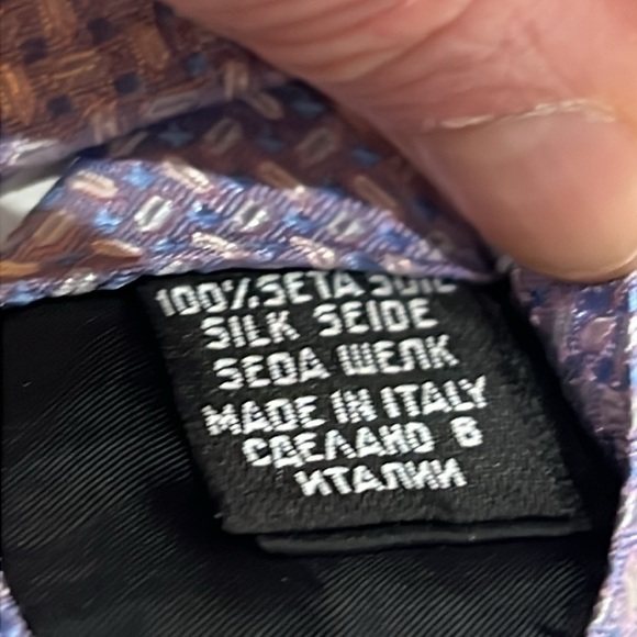 Men's  Boss Hugo Boss Mauve Tie - Picture 4 of 6